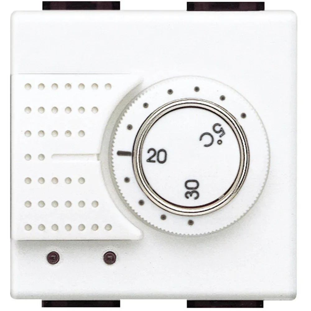 Termostato Ambiente BTicino LivingLight N4441 - Controllo Preciso, Design Elegante, 230 Vac