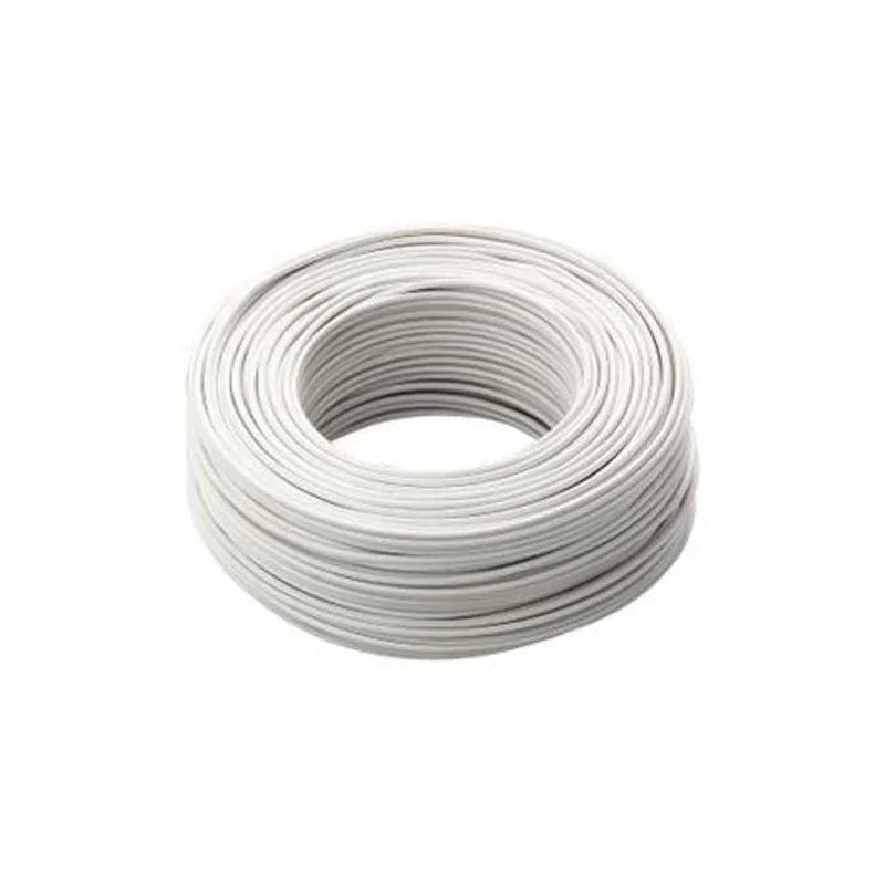 Cavo Elettrico Cordina Unipolare FS17 1x1,5 mm Bianco Antifiamma - Matassa 100m