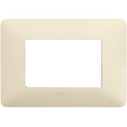 Placca Bticino Matix 3 moduli avorio AM4803BAV