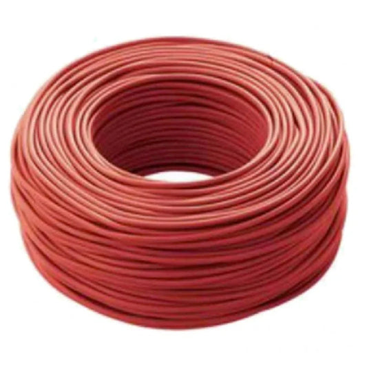 Cavo Elettrico Cordina FS17 1x2,5 mm Rosso Antifiamma - Matassa 100m