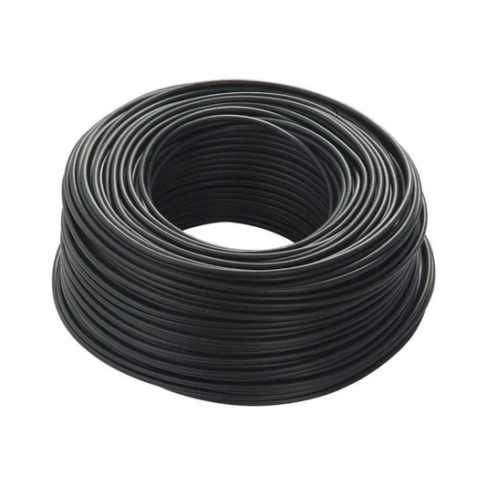 Cavo Elettrico Cordina FS17 1x6 mm Nero Antifiamma - Matassa 100m
