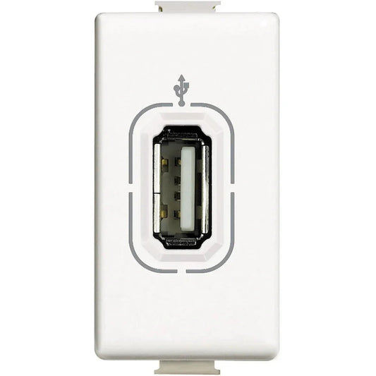 Connettore USB BTicino Matix AM4285 Bianco - Design Elegante, Facile Installazione, Altissima Qualità
