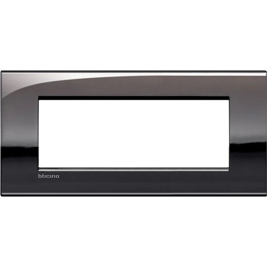 Placca 7P Peltro - LNC4807PT BTicino Livinglight Air | Design Elegante, Facile Installazione