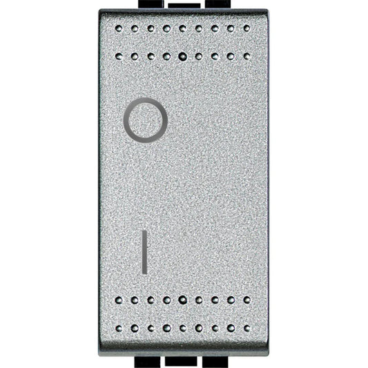 Interruttore Bipolare BTicino Livinglight NT4002N - 16A - 250Vac - Design Elegante e Facile Installazione