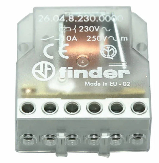 Finder Relè Commutatore Ad Impulsi 230V - SKU 26048230, 10A, Montaggio Flessibile, 4 Sequenze