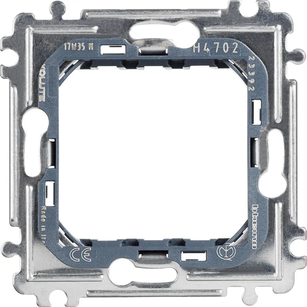 Supporto BTicino Axolute H4702 - 2 Moduli Con Viti e Graffette, Installazione Facile e Sicura