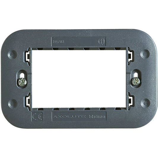 Bticino Axolute H4703 - Supporto 3 Moduli per Scatola 503