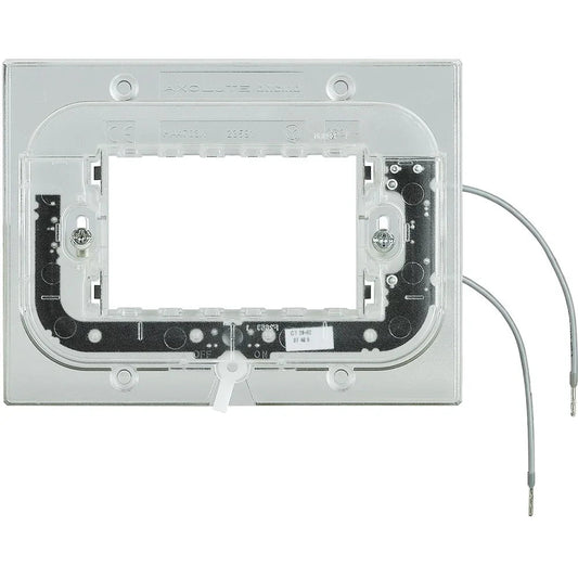 Bticino Axolute Supporto Luminoso 3 Moduli HA4703X - Design Elegante, Compatibile con Scatole Standard