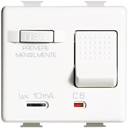 Matix - Magnetotermico differenziale 10/A - AM5250S