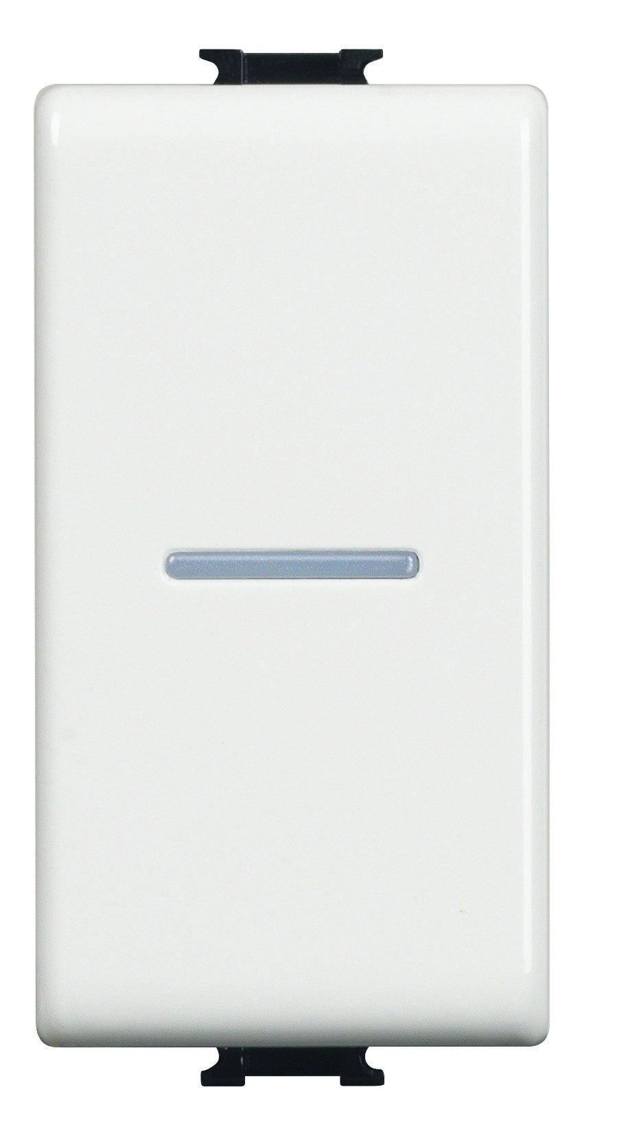 Deviatore assiale BTicino Matix 1P 10A AM5053N, 250Vac, adatto per lampade, carichi fino a 2.500W.