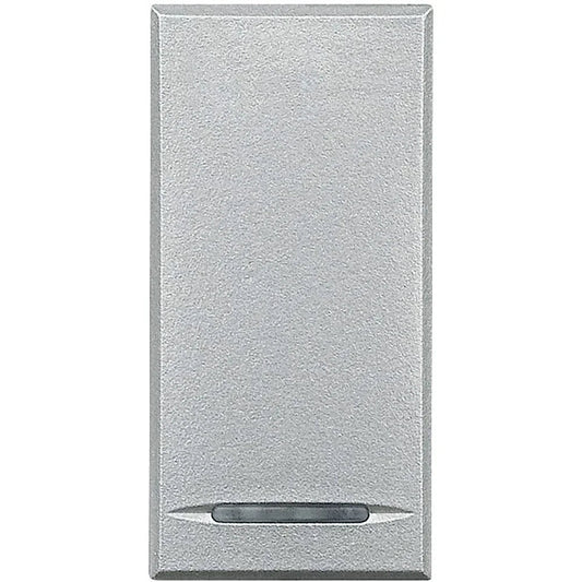Copritasto BTicino Axolute 1 Funzione HC4915 - Design Elegante, Illuminazione Ottimale, Facile Installazione