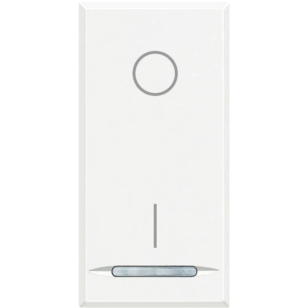 Interruttore Bipolare 16A Bticino Axolute Bianco - Modulo HD4002
