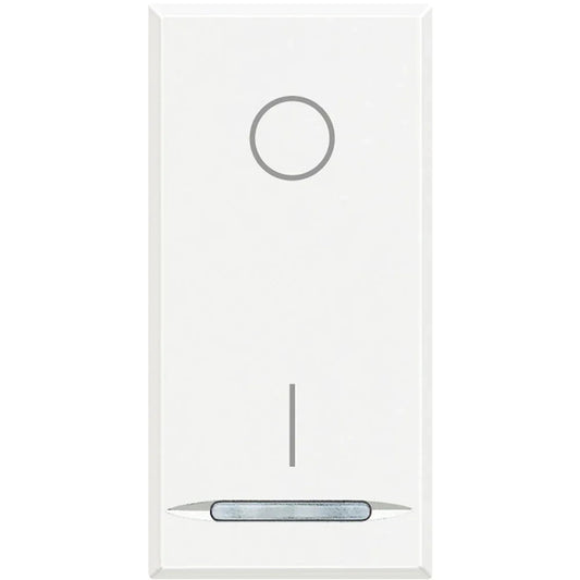 Interruttore Bipolare 16A Bticino Axolute Bianco - Modulo HD4002