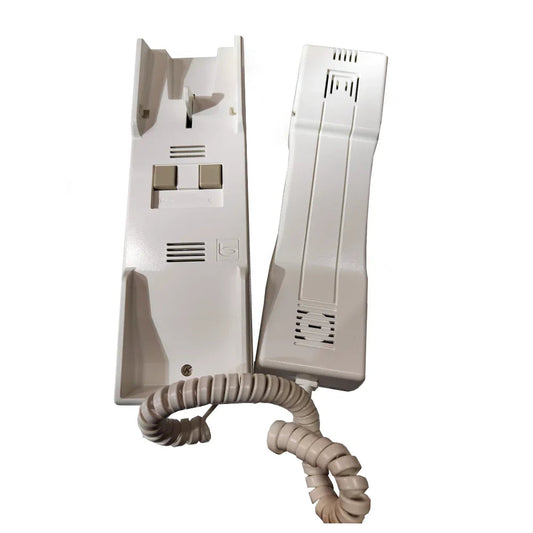 Citofono Meccanico 2 Tasti 4+N BITRON AN0002 - Installazione Facile e Funzione Affidabile