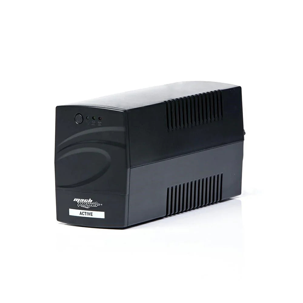 MACH POWER UPS Line Interactive 600VA/290W - Stabilizzazione AVR, 2 Uscite Schuko, Protezione Totale - SKU: [inserire SKU]