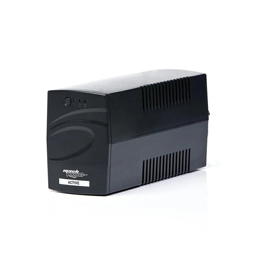 MACH POWER UPS Line Interactive 600VA/290W - Stabilizzazione AVR, 2 Uscite Schuko, Protezione Totale - SKU: [inserire SKU]