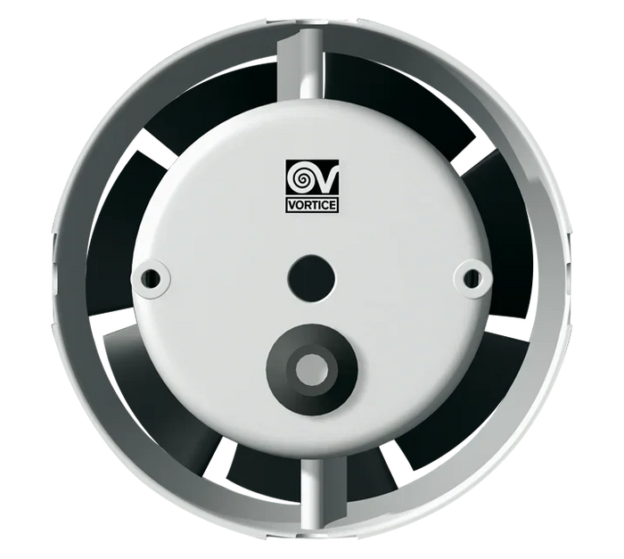 Vortice Aspiratore IN LINE Elicoidale A Scomparsa 90 - SKU 11110, 65 m³/h, Silenzioso, Efficienza Energetica 18W