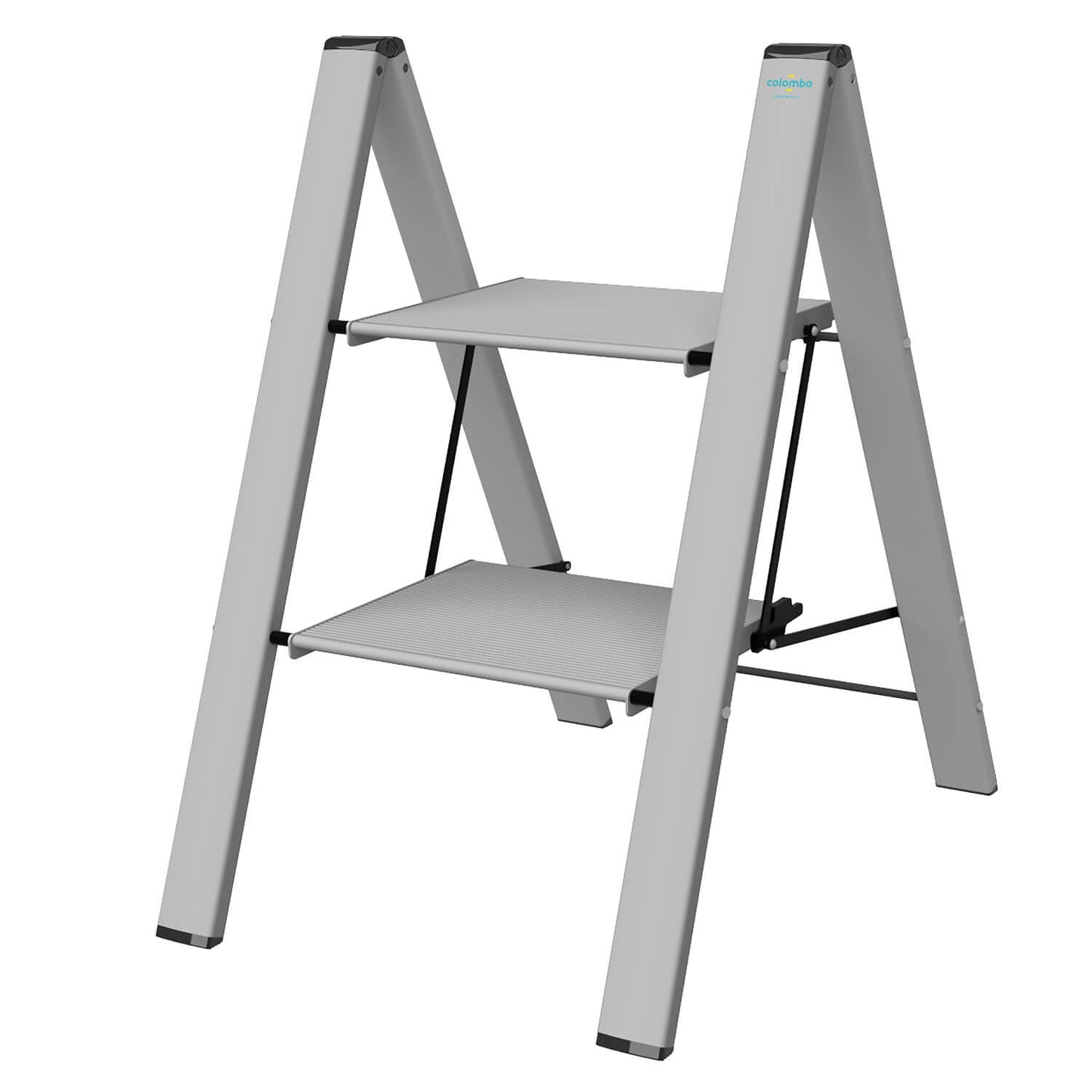 HERCULES Sgabello in Alluminio Rinforzato Varie Misure max 113cm