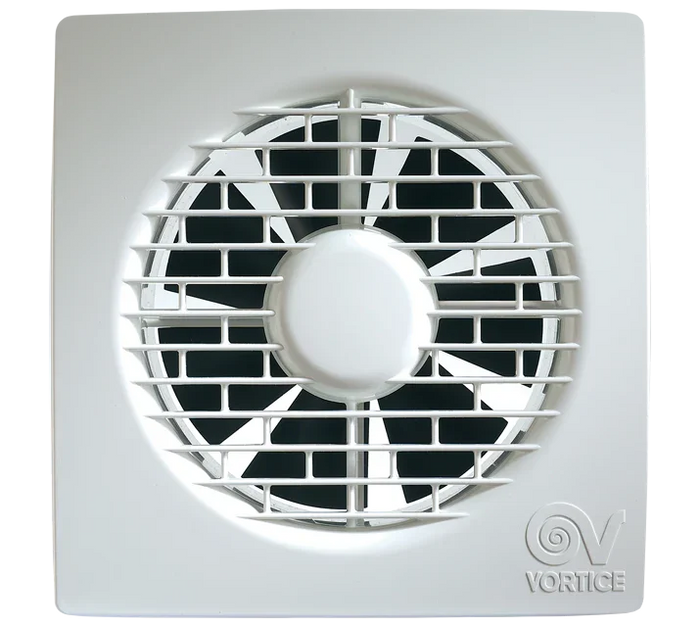 Vortice Aspiratore Elicoidale Ultrapiatto da Muro 100 mm - SKU 11123, Efficienza e Design Compatto