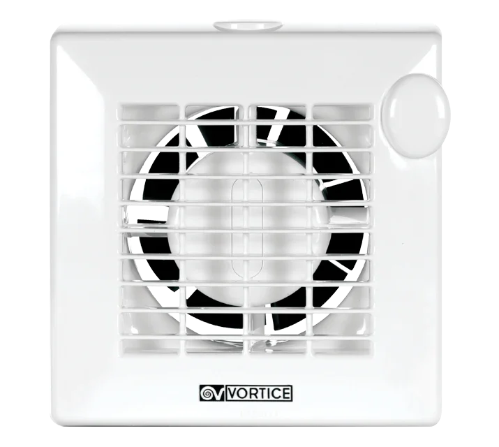 Aspiratore Elicoidale Vortice 11201 100mm Da Muro e Vetro - Silenzioso e Resistente all'Umidità