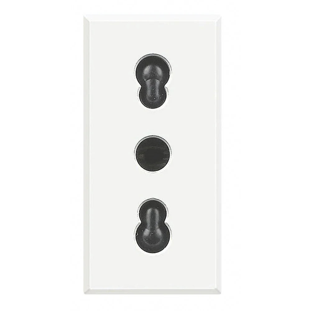 Bticino Axolute HD4180 - Presa Bivalente 2P+T 10/16A Bianco