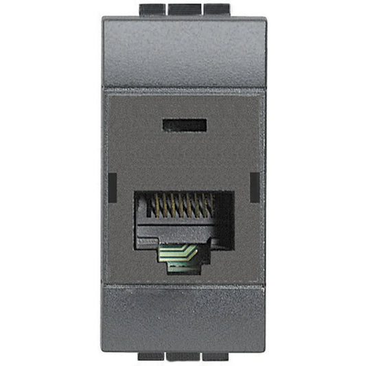 Presa RJ45 UTP CAT. 5E L4262/5E - Velocità Fino a 100 Mbps, Design Compatto e Elegante