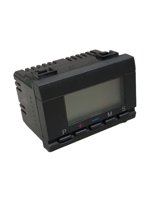 Orologio Sveglia Elettronico L4470 BTicino - Display LCD Illuminato, Riserva Carica 30 Giorni