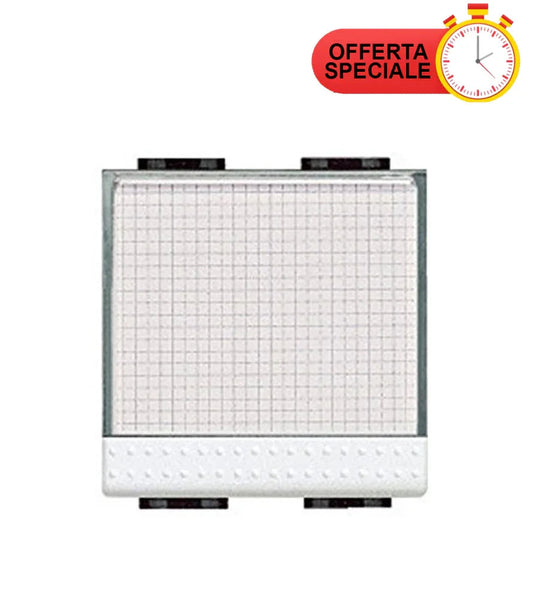 BTicino Living Light Pulsante Portanome N4040 - Design Elegante e Funzionale per Personalizzazione Ingressi