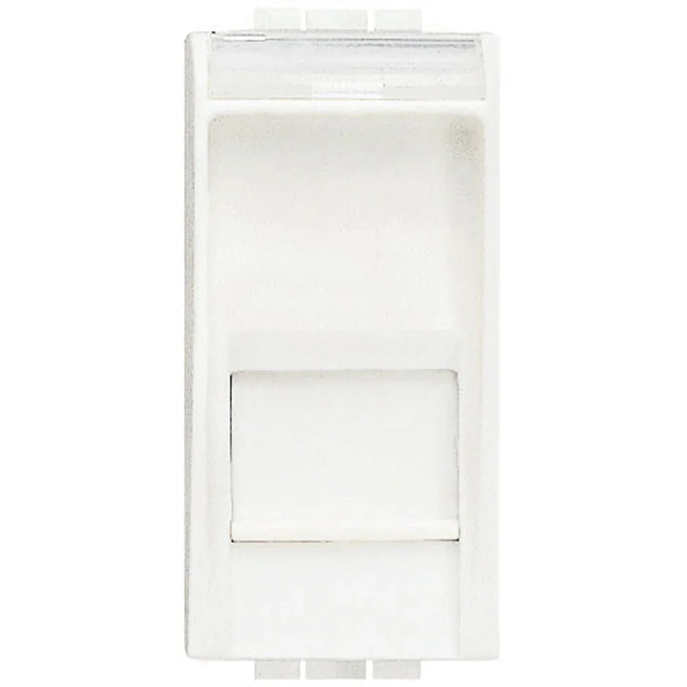 Connettore RJ45 Categoria 6A STP BTicino N4279C6 - Alta Velocità 10 Gbps, Design Elegante Antracite