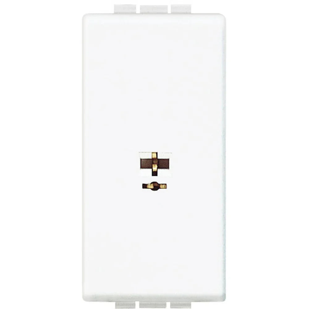 Connettore Hi-Fi DIN 2 Poli Punto-Linea N4293 BTicino - Qualità Audio Eccellente, Facile Installazione