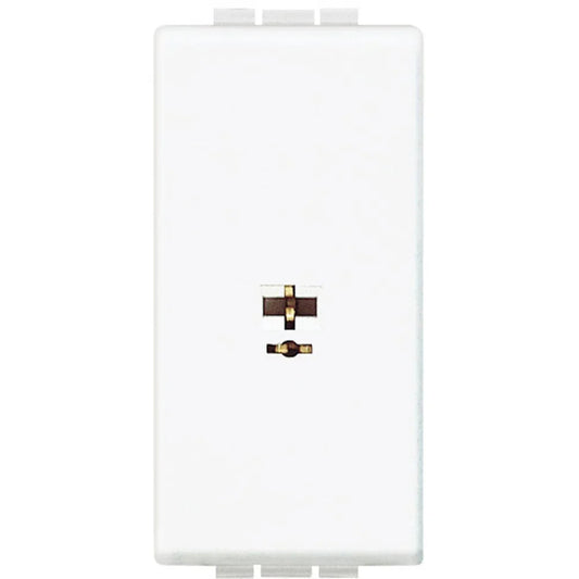 Connettore Hi-Fi DIN 2 Poli Punto-Linea N4293 BTicino - Qualità Audio Eccellente, Facile Installazione