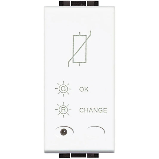 Limitatore Di Sovratensione BTicino Livinglight N4536 - 230Vac, 1000A, Design Elegante, Facile Installazione
