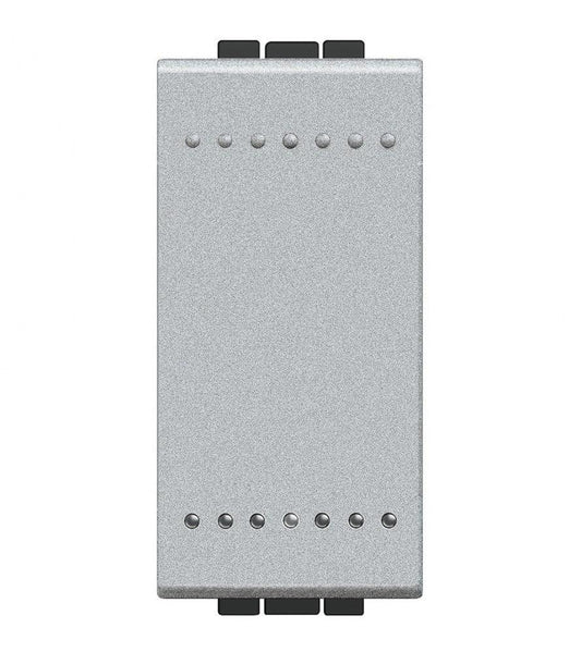 Bticino Livinglight NT4950 - Falso Modulo Copriforo Silver Tech