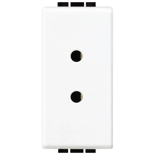 Presa Mignon AM5120 BTicino 2P 6A 24V SELV - Design Compatto, Alta Qualità per Circuiti Ausiliari