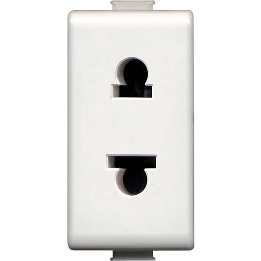 Presa Euroamericana 2P 16A 127/250Vac BTicino AM5025R - Alta Qualità e Sicurezza