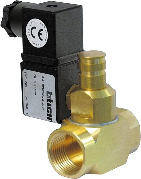 BTicino Livinglight L4525/12NO - Elettrovalvola Gas 12V, Contatto Normalmente Aperto, Compatta e Sicura