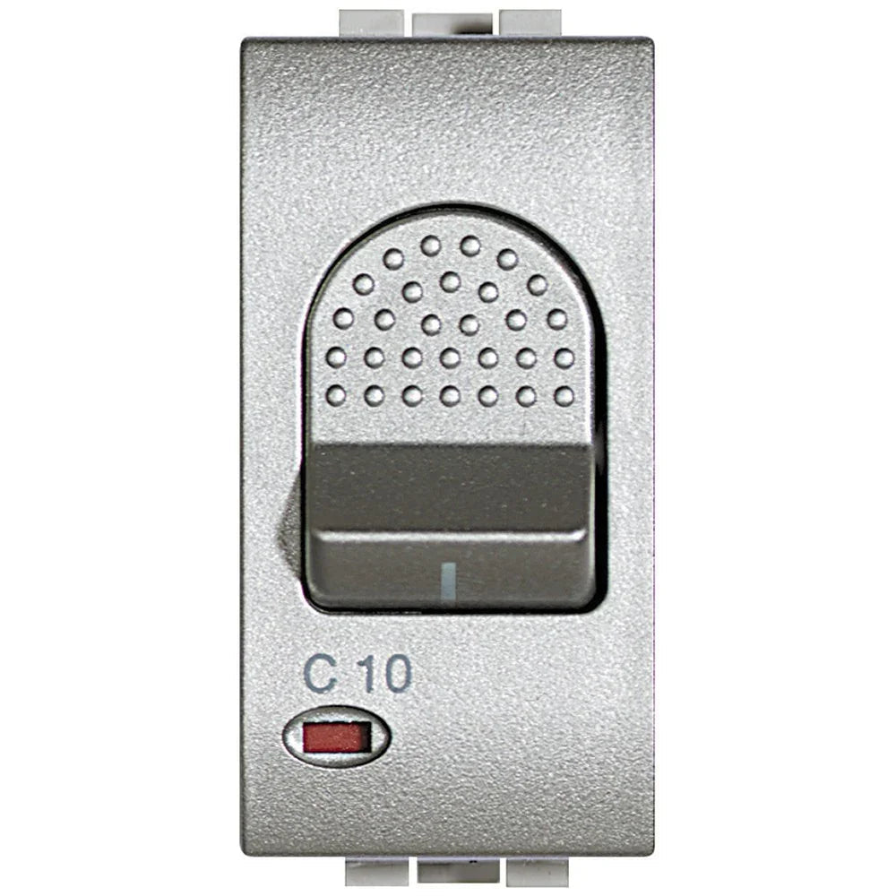 Interruttore Automatico BTicino Livinglight 10A NT4301/10 - Magnetotermico Bipolare 230V, Sicurezza e Design Elegante
