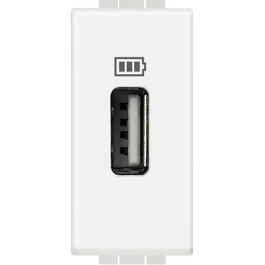 Connettore Dati USB BTicino Livinglight N4285C1 – Caricatore Elegante e Funzionale con 230 Vac