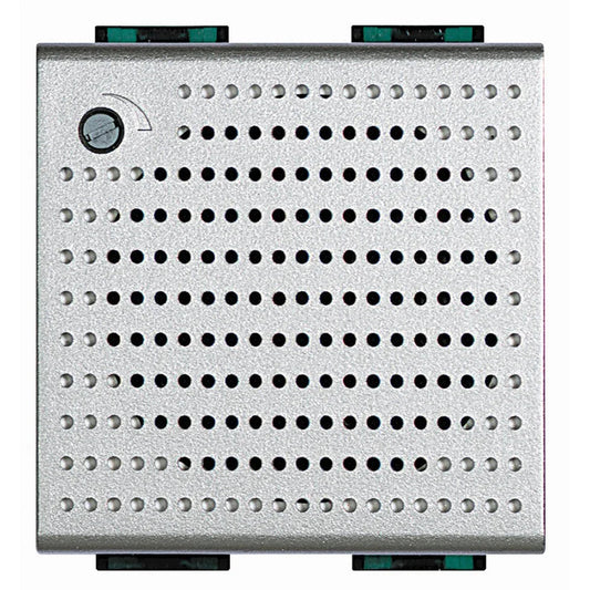 Bticino Livinglight NT4355/12 - Suoneria Bronzo 12V 5VA Silver