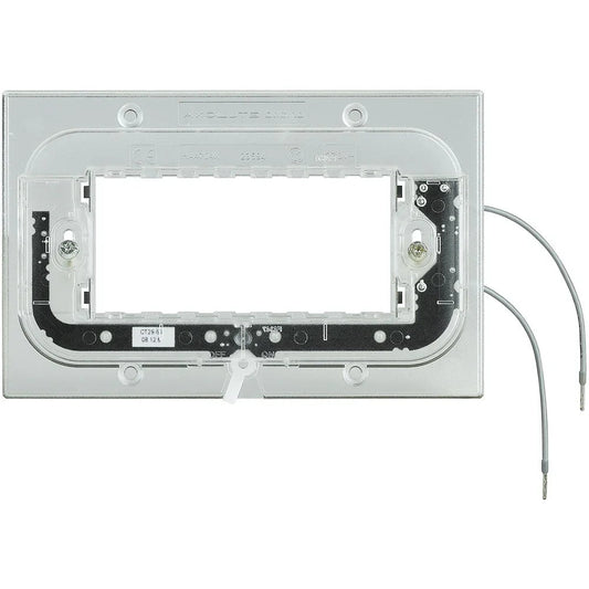 Supporto Luminoso BTicino Axolute 4 Moduli HA4704X - Compatibile, Elegante e Versatile