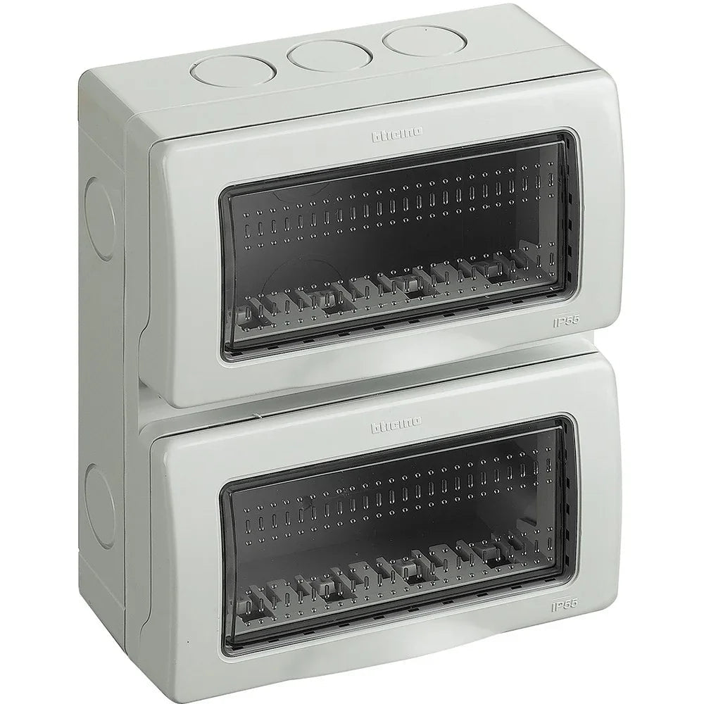 Bticino Idrobox 25508V - Custodia da Parete IP55 per 4 Moduli Matix