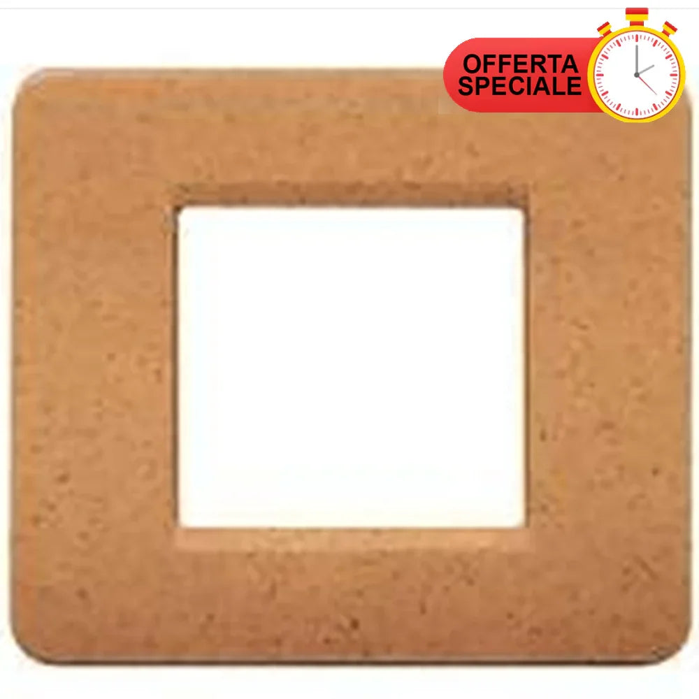 BTicino Matix Placca 2 Posti Sabbia AM4802SS - Design Elegante, Alta Qualità, Facile Installazione