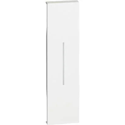 BTicino Living Now Cover Illuminabile Bianco Mod. KW01 - Design Elegante e Facile Integrazione