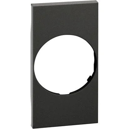 Cover Bticino Living Now per Torcia Estraibile 2 Moduli Nero - KG04