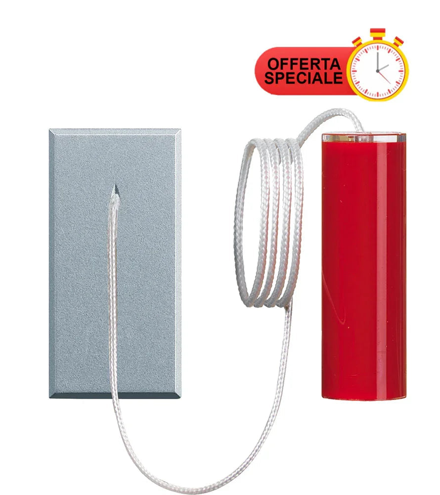 Bticino Axolute HC4033 - Pulsante a Tirante 1P NO 10A Silver