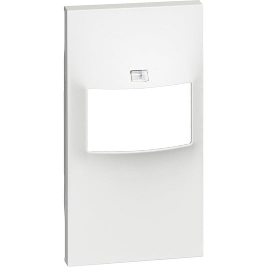 Living Now cover per interruttore IR bianco senza selettore, compatibile BTicino moduli 2 serie K4430, K4432.
