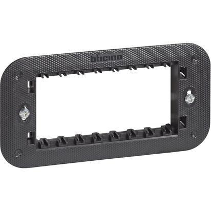 Bticino Living Now K4704 - Supporto 4 Moduli per Scatola 504