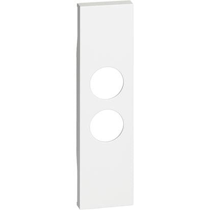 Living Now - Cover presa TV-SAT 1M bianco - KW09