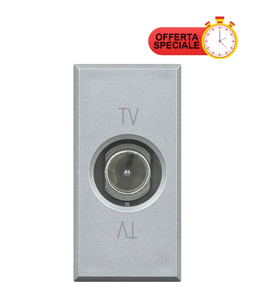 Presa TV Passante Bticino Axolute Hc4202PT - Design Elegante, Facile Installazione, Alta Qualità Segnale