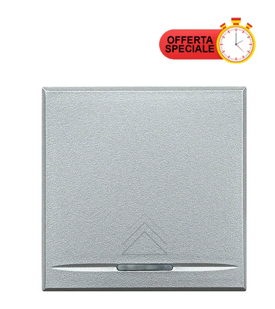 Dimmer a Pulsante HC4413 BTicino per Carichi Resistivi e Trasformatori - 60-500W, Serie Axolute